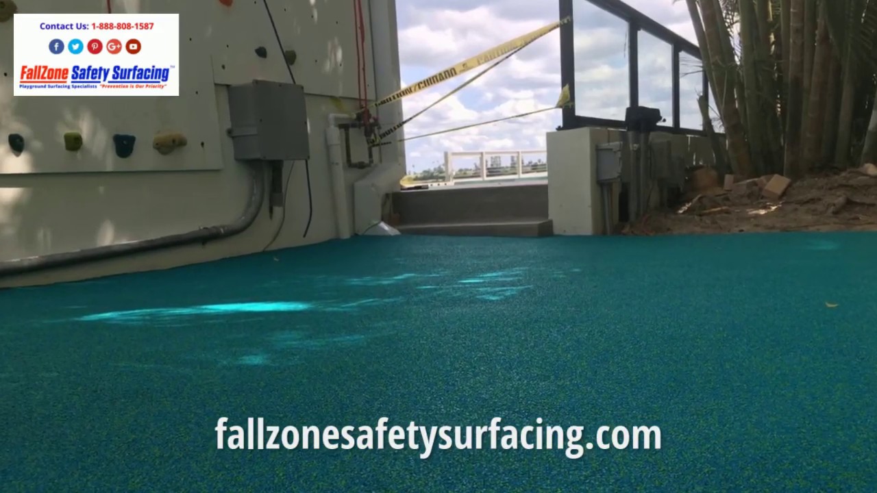 FallZone Poured-in-Place Playground Surfacing West Palm Beach, Florida