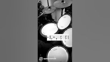 Syncopation by Reed (Lesson 3, Page 8, Number 4) - Practice with Me!#syncopation #drumset #drums