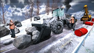 Offroad Snow Encavator: Grand Crane Simulator game #AndroidKidsgame #GSgamer12 screenshot 2