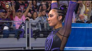 Seaux close to the crown: LSU Gymnastics places second in NCAA final