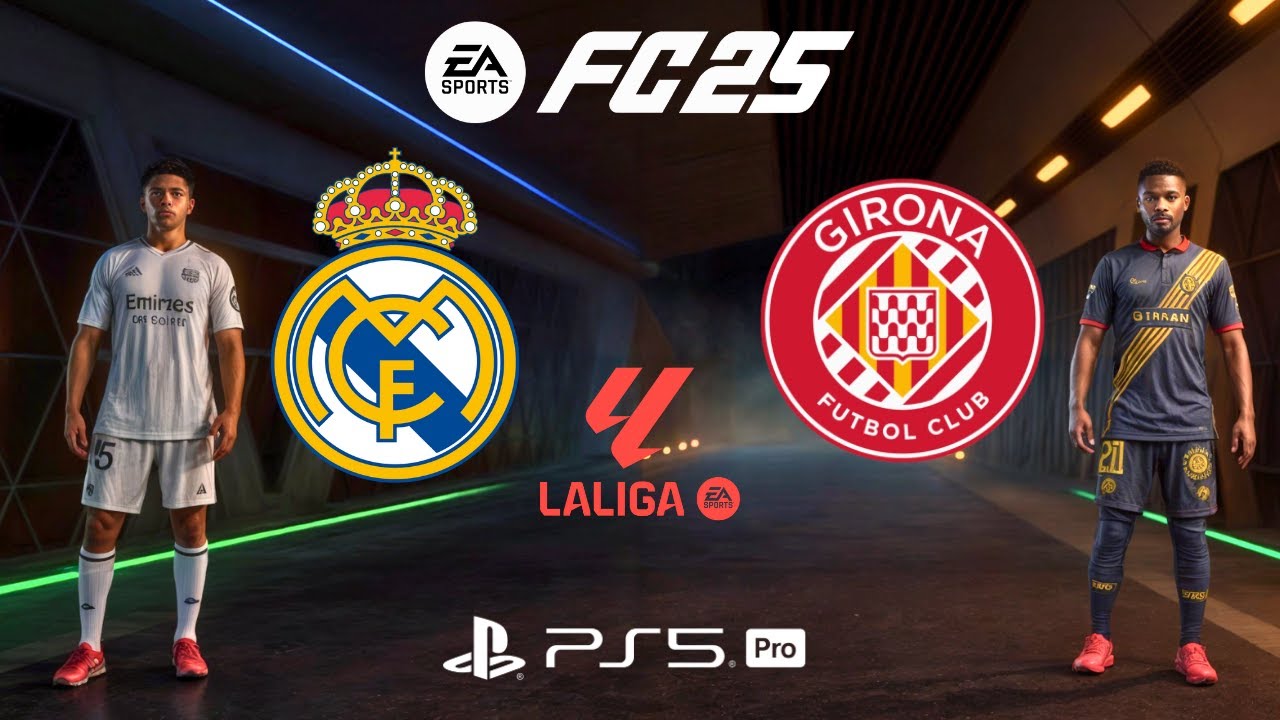 FC 25 - Real Madrid vs Girona | La Liga 24/25 Full Match | PS5 PRO ...