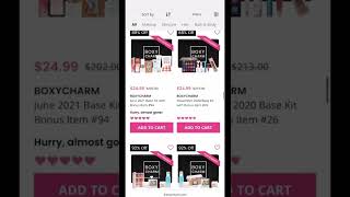 January 2022 BOXYCHARM Drop Shop Daily Deals: Friday, Jan 14 • Boxy Bonanza | Viruzzzka
