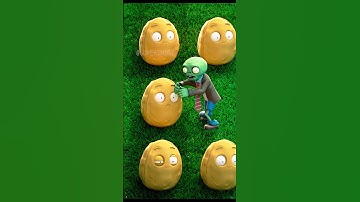 Wall-nut Defense 💪 #plantsvszombies #pvz #pvz2 #shorts #animation #cartoon
