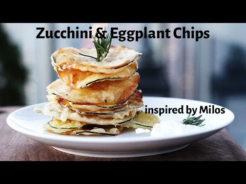 Fried Greek Zucchini Chips