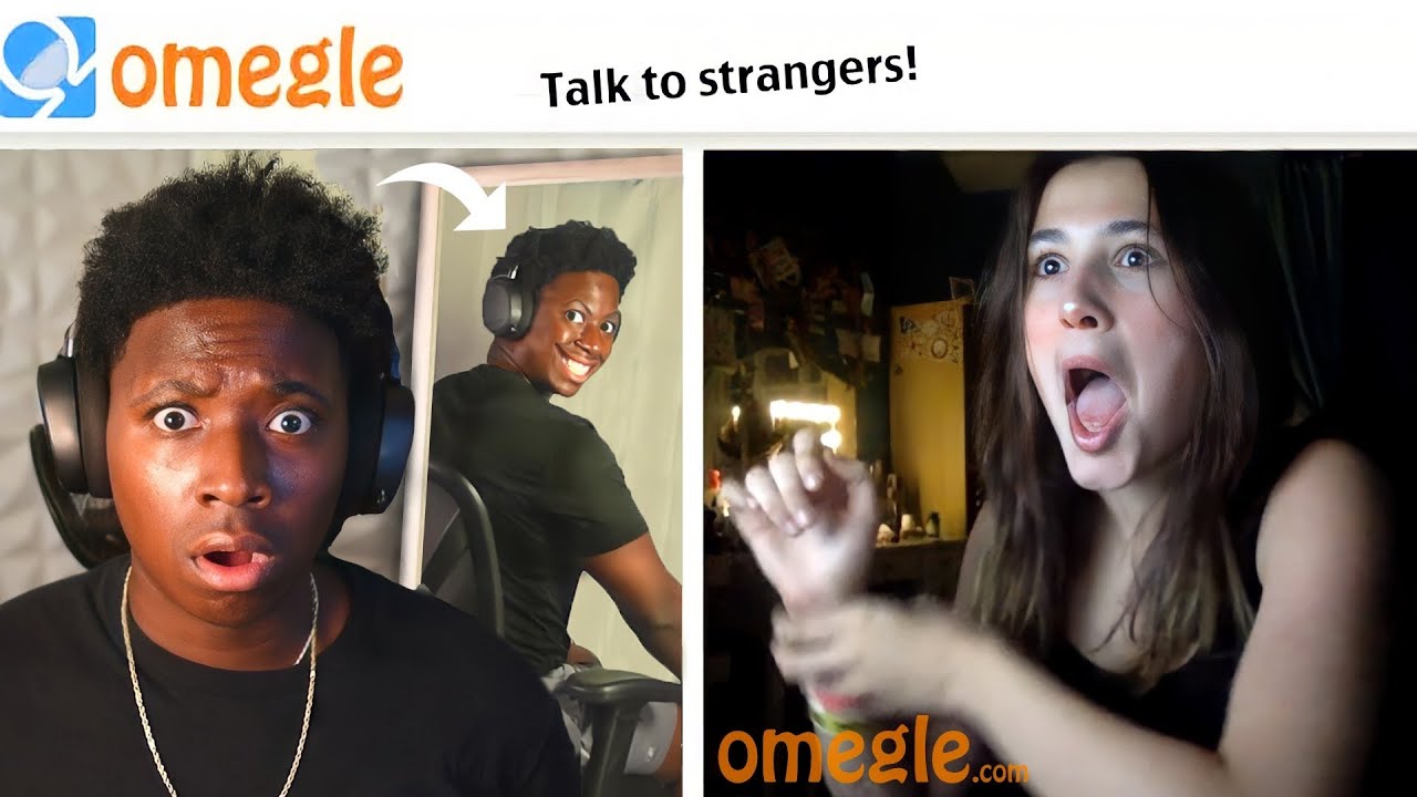 MY REFLECTION SCARES PEOPLE on OMEGLE! YouTube