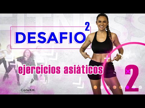 Ejercicios ASIÁTICOS empezando desde Cero | Desafío 2 de 6 ✅🔥Quema GRASA Abdominal🔥✅