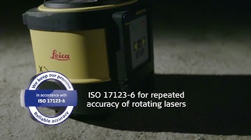 Leica CalMaster - checking, calibrating and certification system for rotating lasers