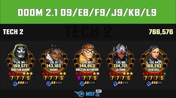 MSF Raid - Doom 2.1 - Tech 2 - D9/E8/F9/J9/K8/L9