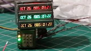 Time circuits blinking led