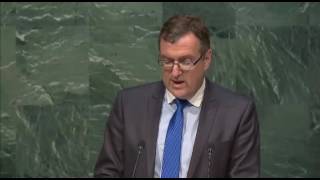 Amb. Roet addresses UNGA on the UN's review of the global counter-terrorism strategy