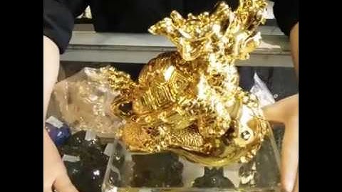 Rùa Đầu Rồng - Giúp hóa giải tam sát, thúc đẩy tài lộc - VatPhamPhongThuy.com