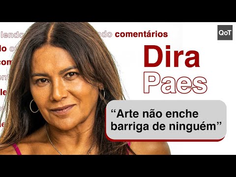 DIRA PAES LENDO COMENTÁRIOS