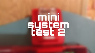 Celebrity mini system test 2. Profile