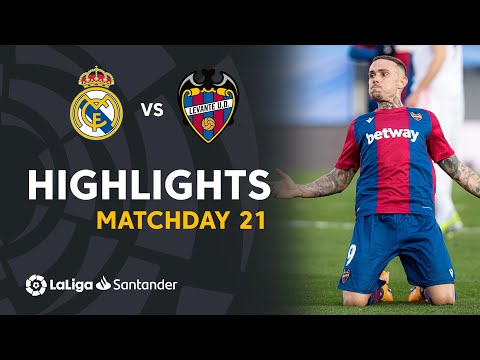 Real Madrid Levante Goals And Highlights