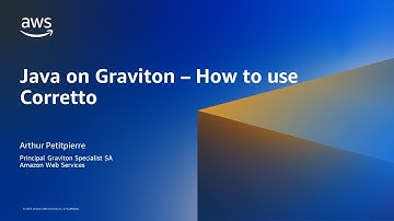 Java on Graviton - How to Use Corretto