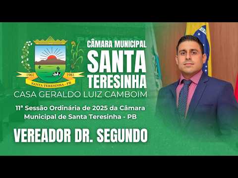 Vereador Dr Segundo | 11ª Sessão Ordinária de 2026 da Câmara Municipal de S...