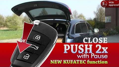 Comfort tailgate module Audi Q7 4L KUFATEC