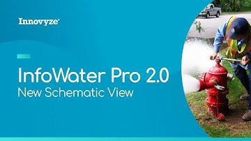 How to use InfoWater Pro 2.0 schematic view