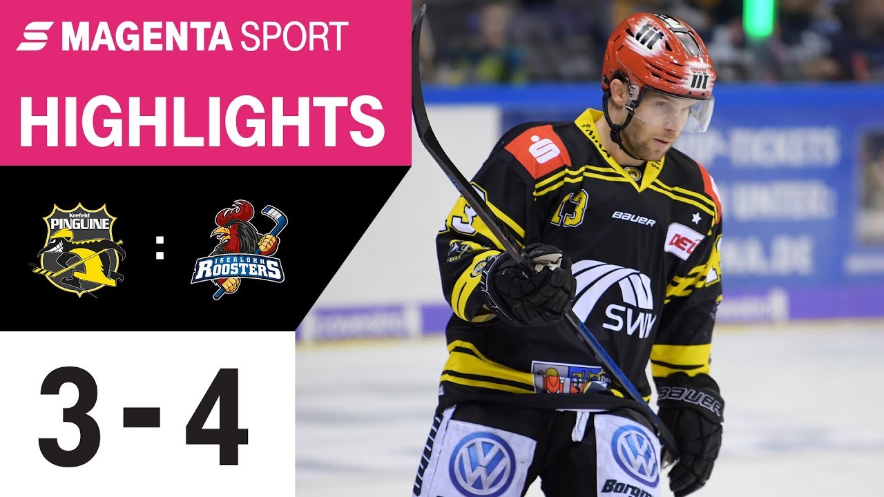 Krefeld Pinguine - Iserlohn Roosters | 37. Spieltag, 19/20 | MAGENTA SPORT