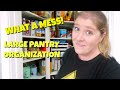 LARGE PANTRY CLEAN & ORGANIZE WITH ME | PANTRY TOUR | DOLLAR TREE ORGANIZATION IDEAS