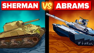 World War 2 Tank vs Modern Abrams Tank  Who Wins?