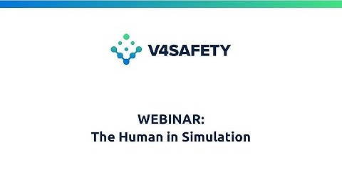 Webinar: The Human in Simulation