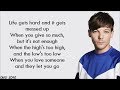 Louis Tomlinson - Don't Let It Break Your Heart (lyrics)