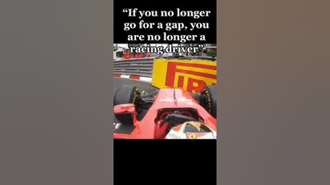 "And if you no longer go for a gap that exists, you