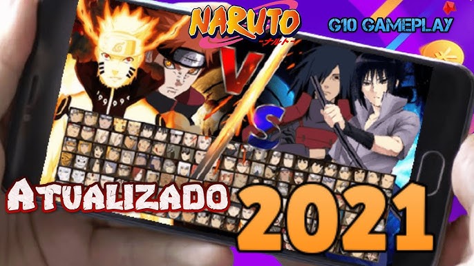 Joguei o jogo que copiou o Naruto - Hariel • Naruto Mobile