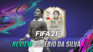 ¡LETAL EN EL ÁREA! ¿VALE LA PENA? ? 94 EUSEBIO FIFA 21 SBC ICON MOMENTS REVIEW