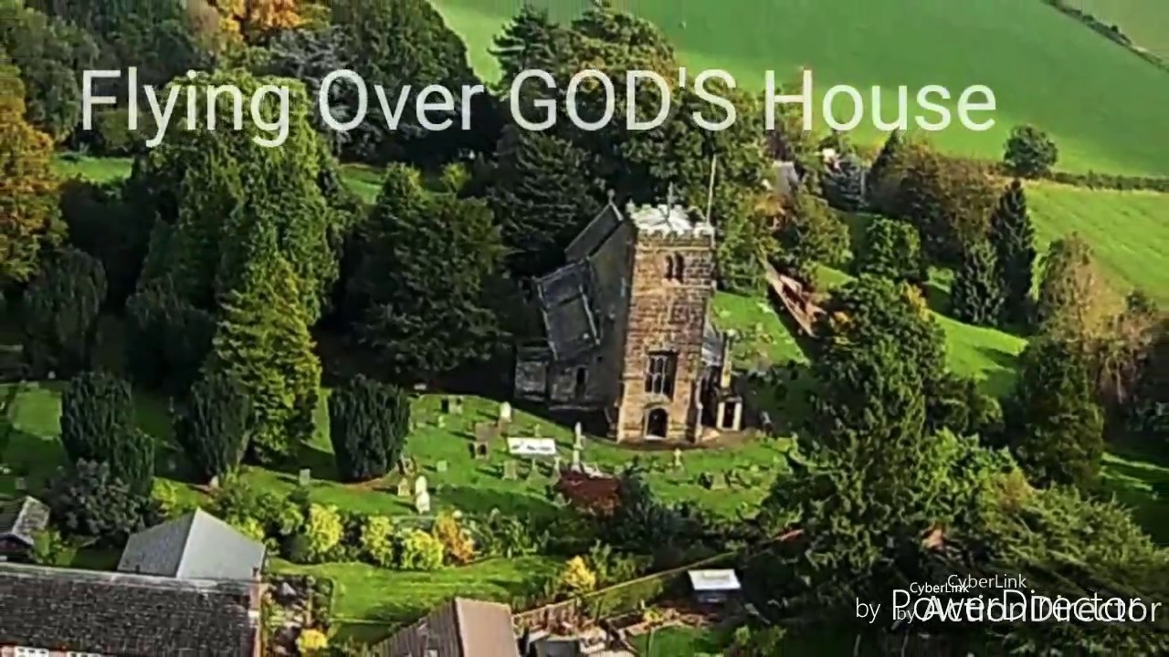 FLYING OVER CHURCH WESTHALLAM
