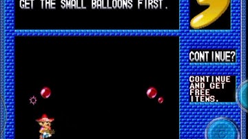 Pang 3 (CPS1/Arcade) Game Over