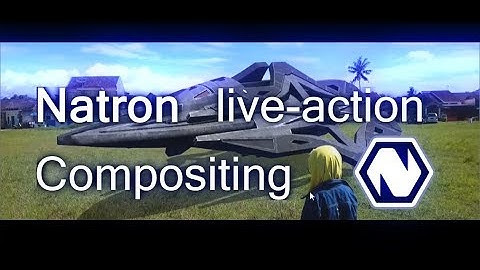 Cinema 4D Natron Compositing VFX Live Action Tutorial