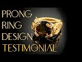 Wire Wrapped Ring-Faceted Prong Ring Tutorial Testimonial-Try it Out!