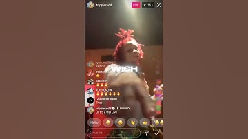 Trippie Redd - Wish (The Night “Life’s A Trip” Dropped) #shorts #capcut #trippieredd #goat #rapper