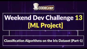 Classification Algorithms on the Iris Dataset (Part-1) Weekend Dev 13 | ML Projects
