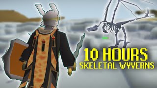 Loot from 10 Hours of Skeletal Wyverns (I got lucky) - Road to Tbow Ep. 5
