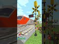 Trains & Railway Level Railroad crossings Minecraft 踏切 アニメ 電車 マイクラ ふみきり 048-01