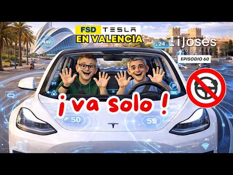 Miniatura del episodio «Nos subimos a un Tesla que va solo 😱🫣 ¿es más seguro que un conductor humano? 🤔»