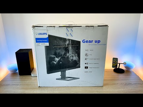 Philips 272E1GAJ Gaming Monitor Unboxing & Features