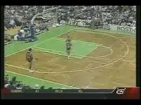 Bulls v Celtics (March 14, 1990); MJ 36pts, 11asts...