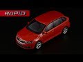 Короткий Рапид — Škoda Rapid Spaceback от Abrex — дилерская масштабная модель 1:43