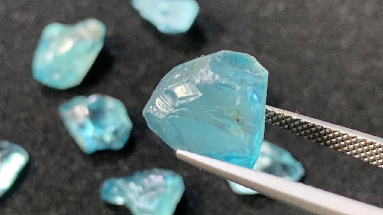 Top Quality Natural Blue Zircon Gemstone – Premium Cutting Grade