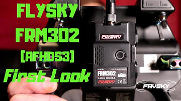 Flysky FRM302 (AFHDS3) first look - menu, binding, receivers & overview.