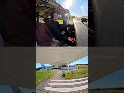 Split-View Touch-and-Go in a Cessna 172