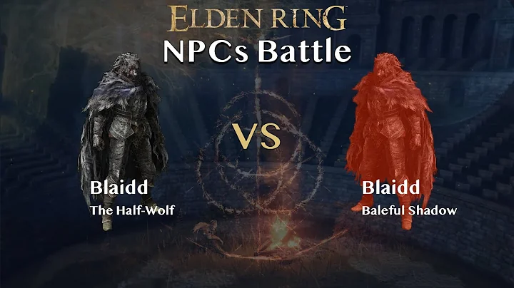 【Battle】Blaidd vs Blaidd (Baleful Shadow)【NPCs】