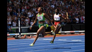 Nigeria wins Gold in the 4×100 Women's relay  race Commonwealth games 2022....#tobiamusan