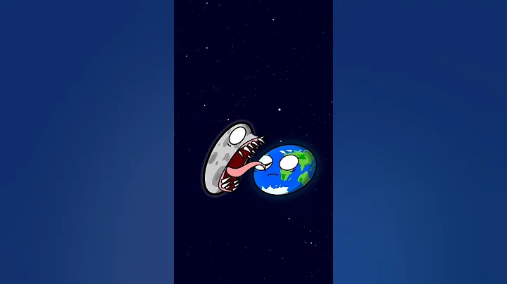 The moon showed a grin #shortvideo #planetballs #shorts #solarsmash