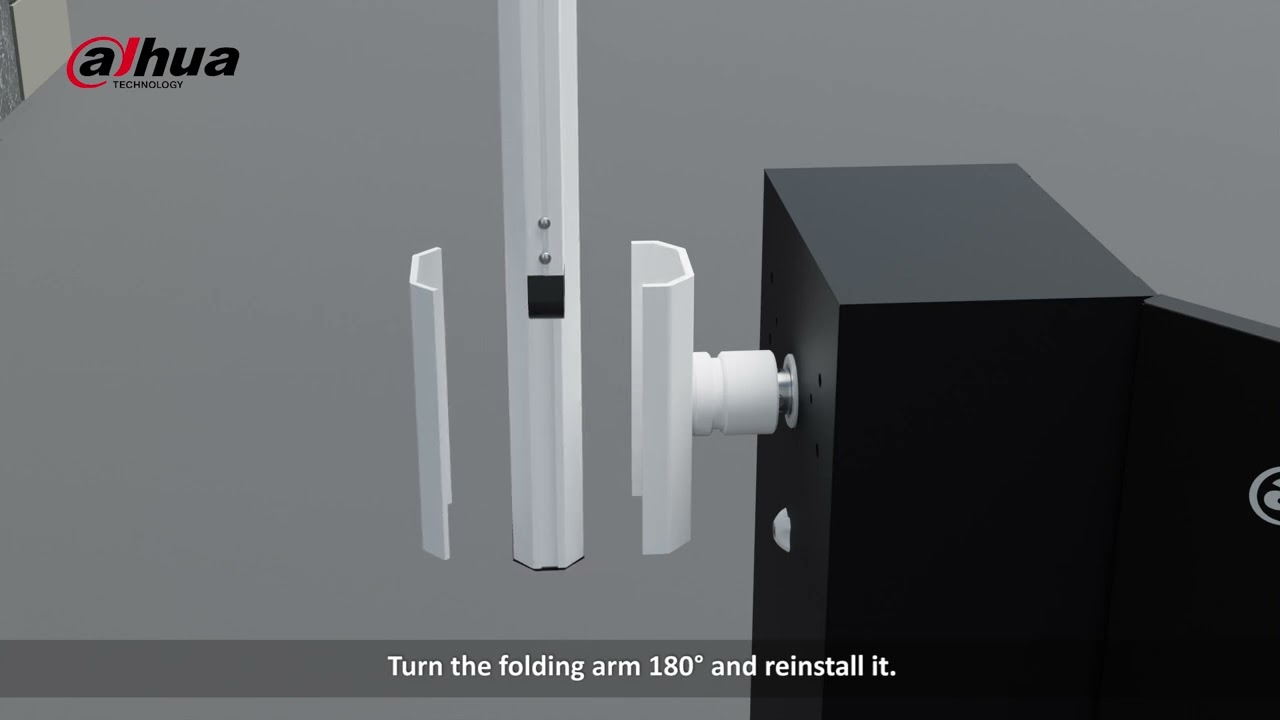 WingX Origin Series Barrier Arm Direction Reversal Tutorial