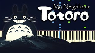 Video thumbnail of "MY NEIGHBOUR TOTORO - MAIN THEME - Piano Tutorial"